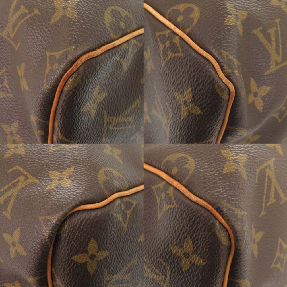 LOUIS VUITTON Authentic Brown Monogram Boston Bag - Picture 4 of 10